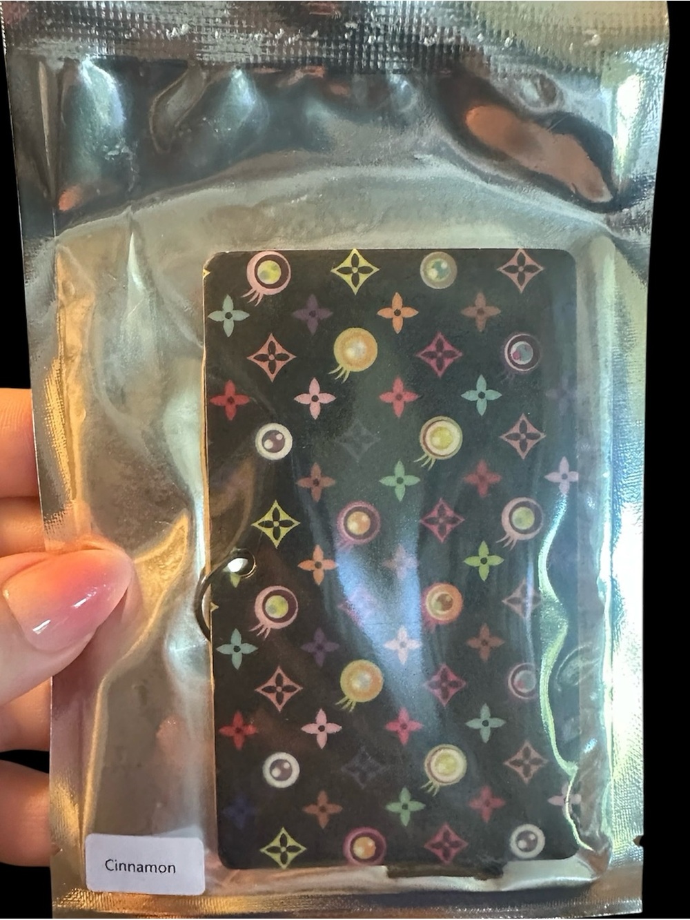 NIB Fashion LV-like design Air Freshener; scent Cinnamon